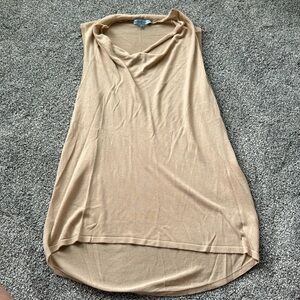 Cowl neck Antonio Melani sweater tank — size L